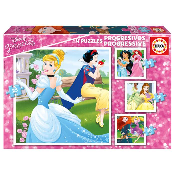 Disney Princess puzzle 12-16-20-25pcs 37076
