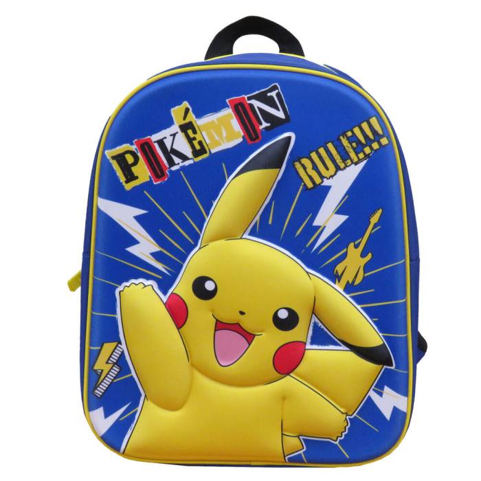 Pokemon Pikachu 3D backpack 30cm 38351