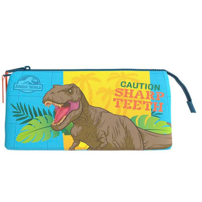 Jurassic World pencil case triple 38388