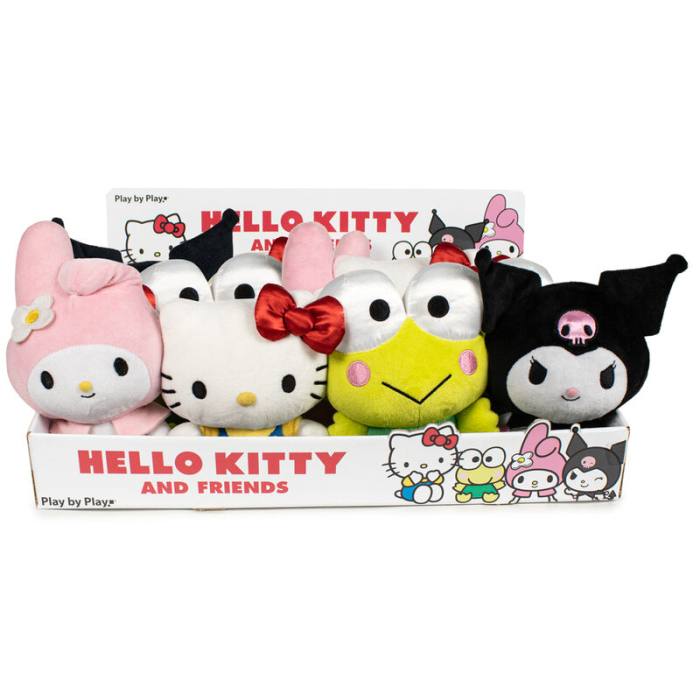 Hello Kitty plush toy 15cm assorted 38065