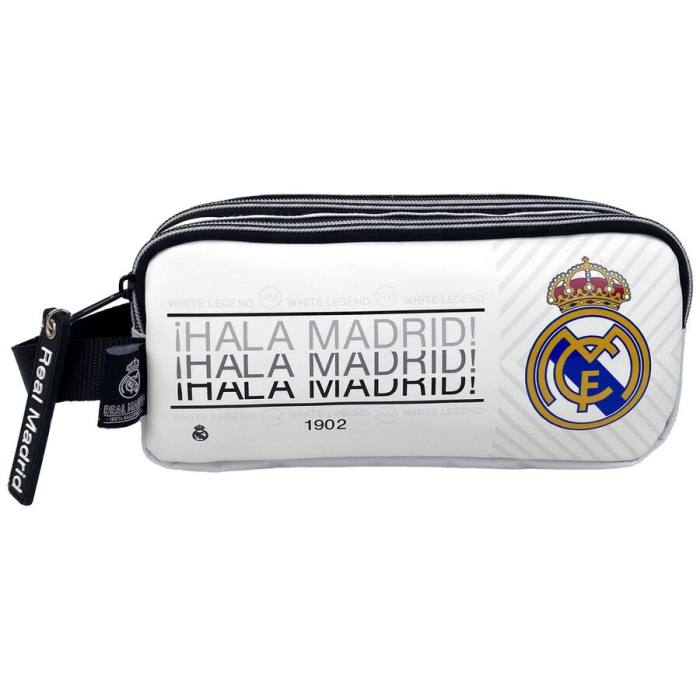 Real Madrid triple pencil case 38666