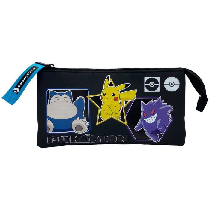 Pokemon Geo pencil case triple 38686