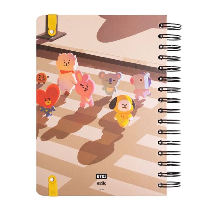 BT21 A5 notebook 39707