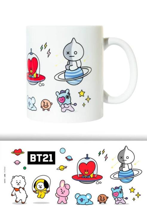 BT21 Characters mug 330ml 39839