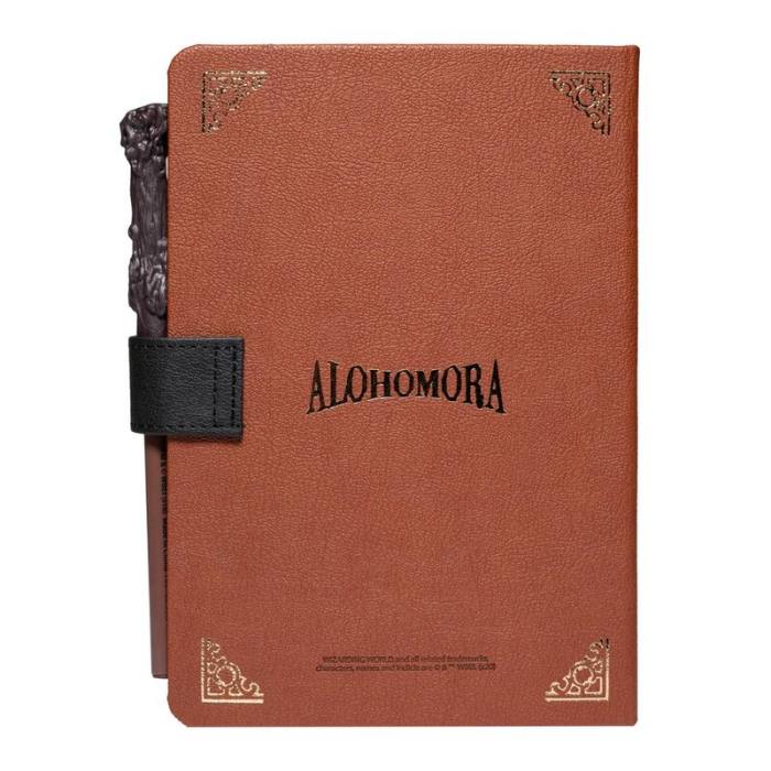 Harry Potter Hogwart A5 premium notebook + wand pen 39956