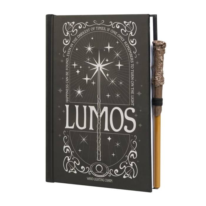 Harry Potter Lumos A5 premium led notebook + pen 40864