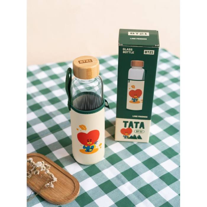 BT21 Tata glass bottle 500ml 40076