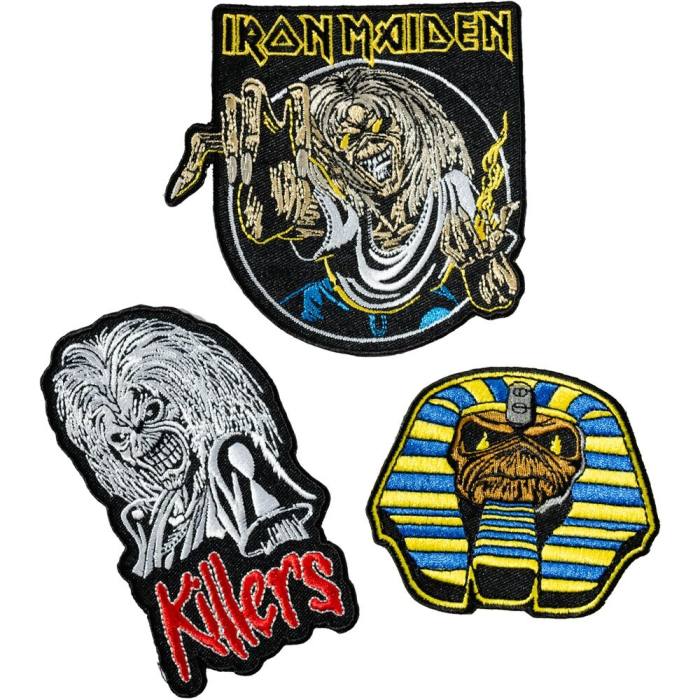 Iron Maiden 3 set patch 41759