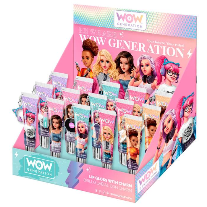 Wow Generation assorted lip glosses 42436