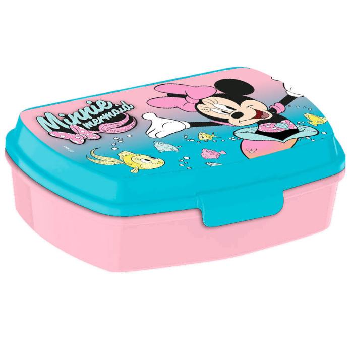 Disney Minnie Lunch box + aluminium bottle set 500ml 42767