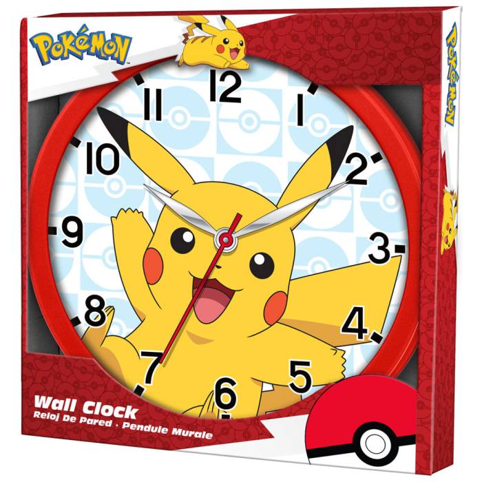 Pokemon wall clock 42935