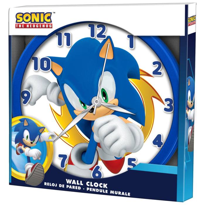 Sonic The Hedgehog wall clock 42932