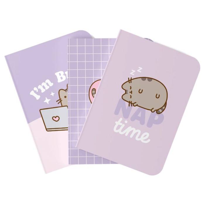 Pusheen Moments pack 3 A6 notebooks 42185