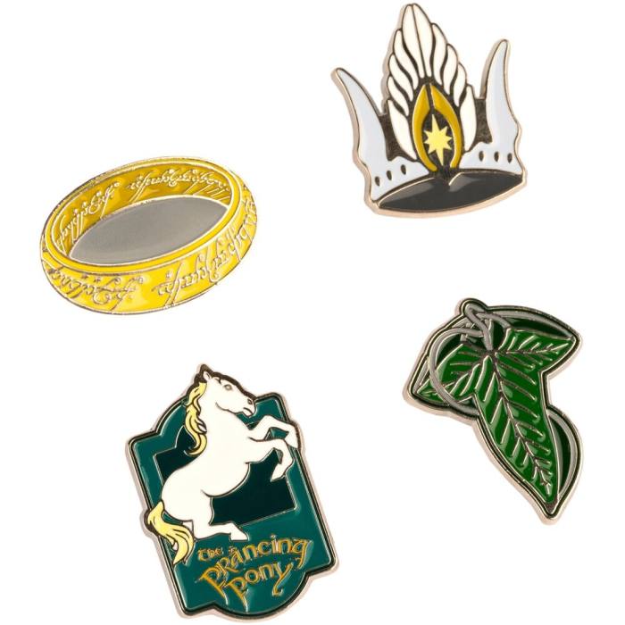 The Lord Of The Rings 4 pin set 42095