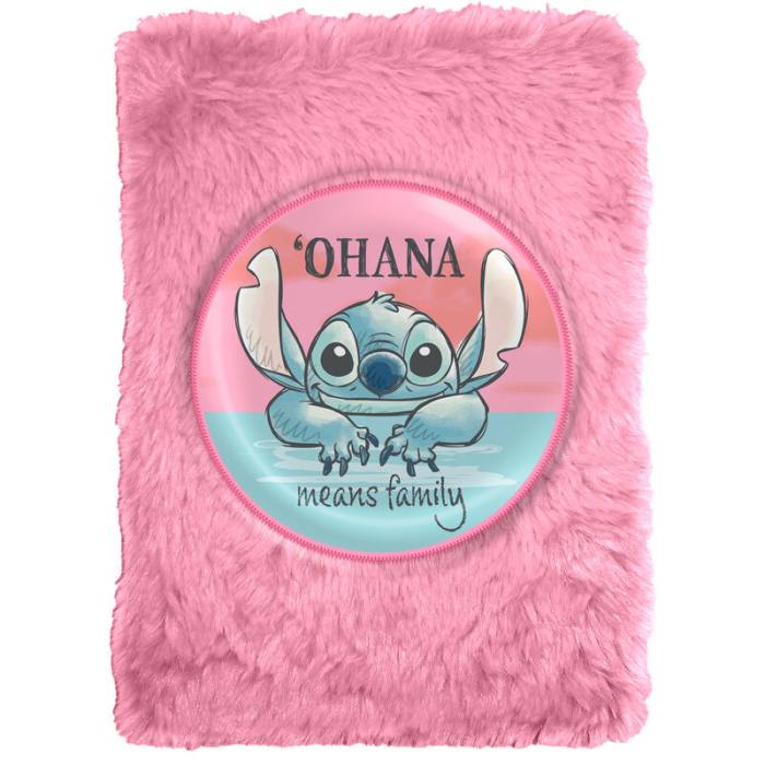 Disney Stitch plush notebook 43461