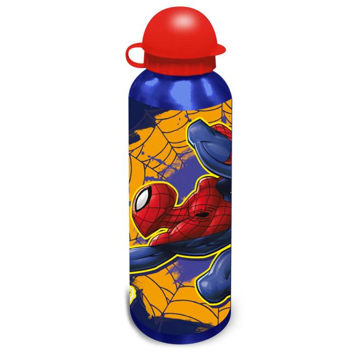 Marvel Spiderman assorted aliminum canteen 500ml 43527