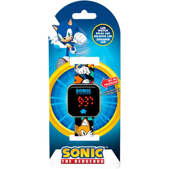 Sonic the Hedgehog led watch 43655