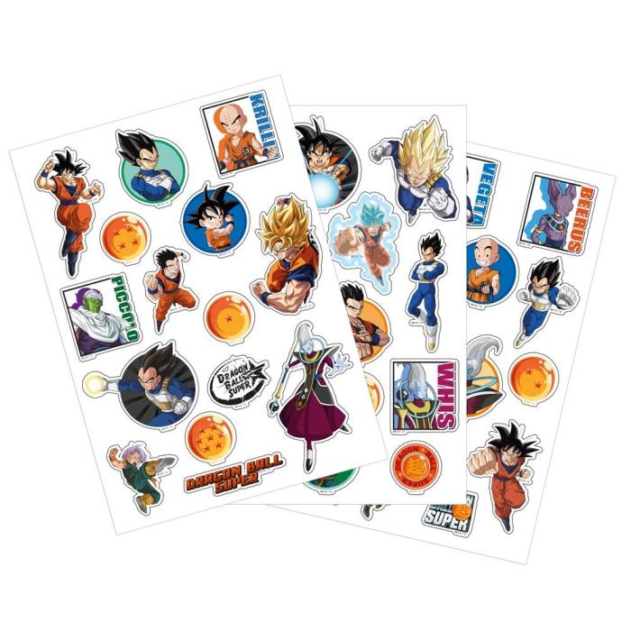 Dragon Ball Super Removable sticker set 43725