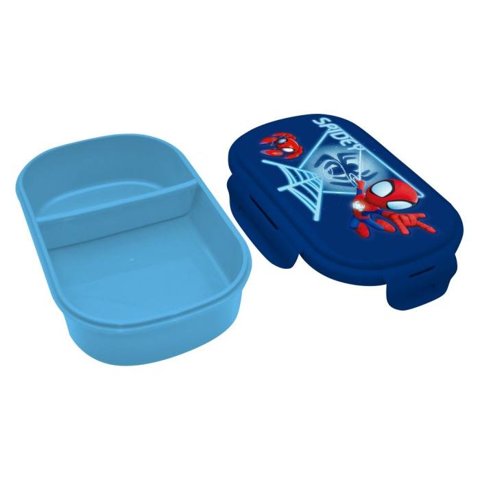 Marvel Spidey the Amazing Friends lunch box + cutlery 43786