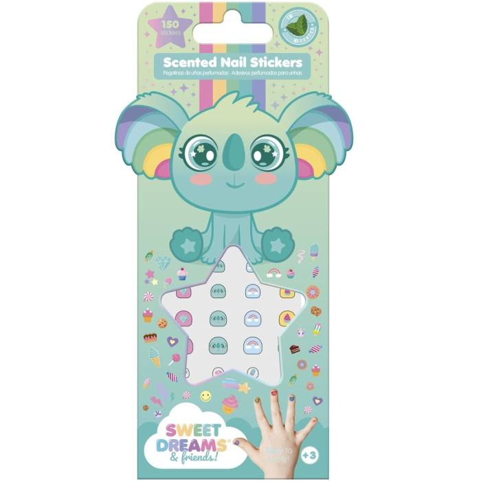 Sweet Dreams nail stickers set 43894