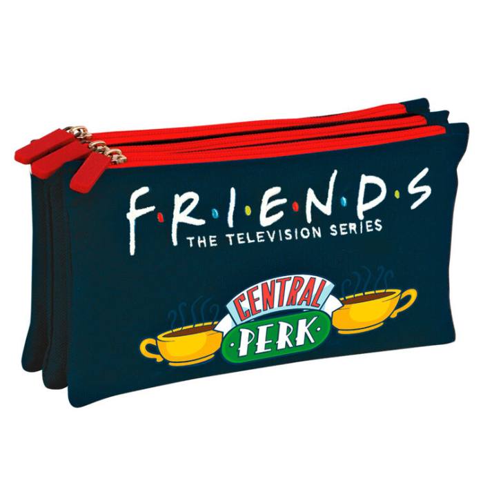 Friends triple pencil case 44981