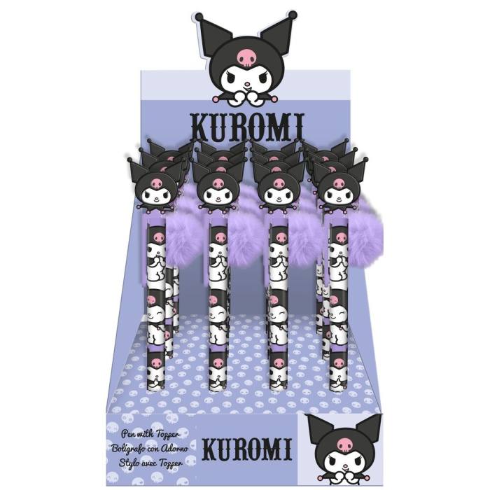Hello Kitty Kuromi pen topper 44018