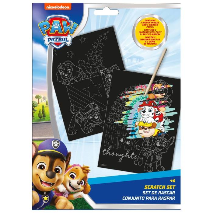 Paw Patrol Scratch stationery set 44047