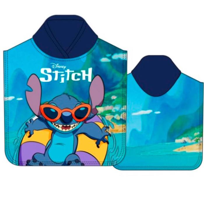 Disney Stitch microfibre poncho towel 45382