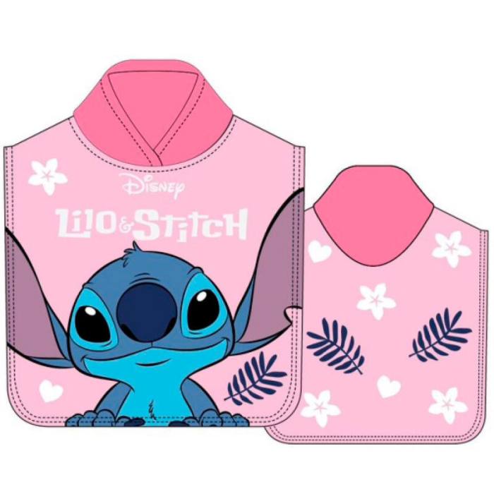 Disney Stitch microfibre poncho towel 45383