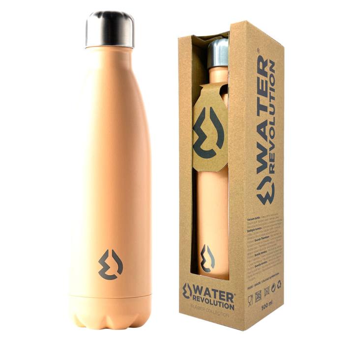 Water Revolution Peach water bottle 500ml 45203