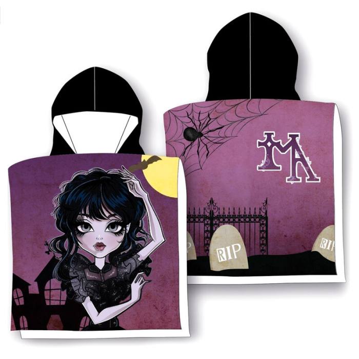 Gothic Girl cotton poncho towel 45529
