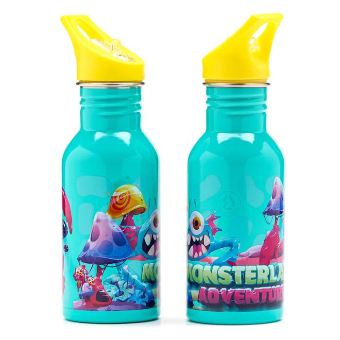 Water Revolution Monsterland stainless steel bottle 500ml 45227