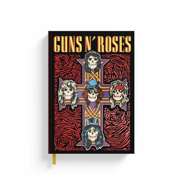 Guns N Roses A5 premium notebook 48664