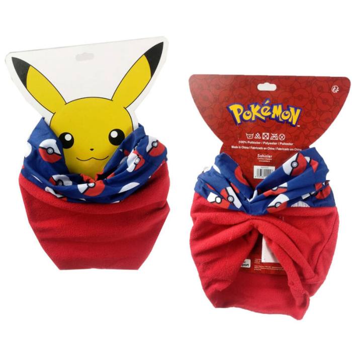 Pikachu Pokeball snood 49303