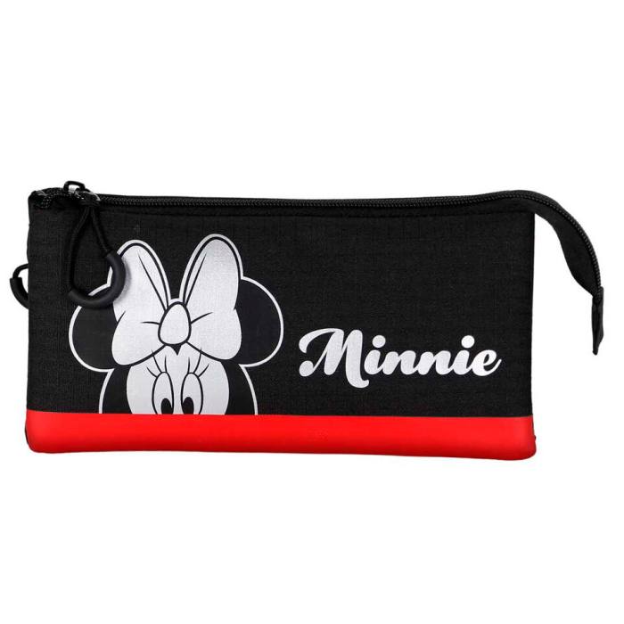 Disney Minnie Sparkle triple pencil case 50781