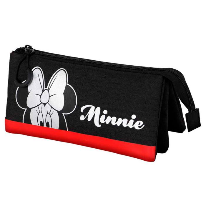 Disney Minnie Sparkle triple pencil case 50780