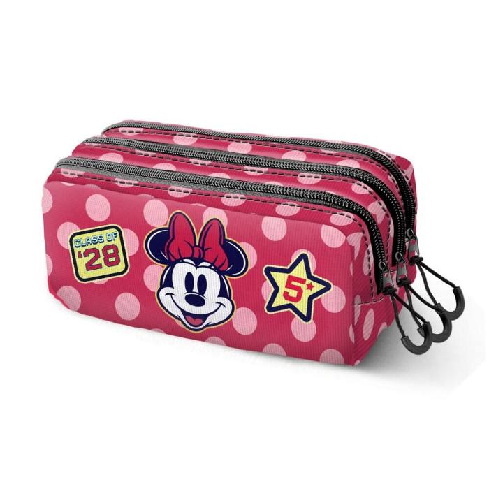 Disney Minnie Class triple pencil case 51610