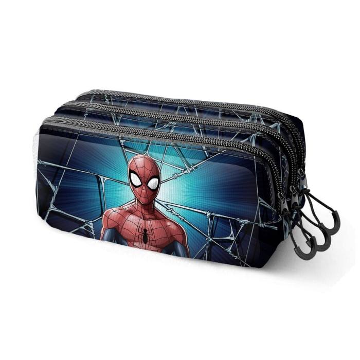 Marvel Spiderman Maximum triple pencil case 51623