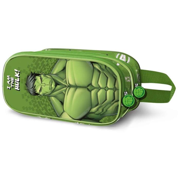 Marvel Hulk 3D doble pencil case 51710