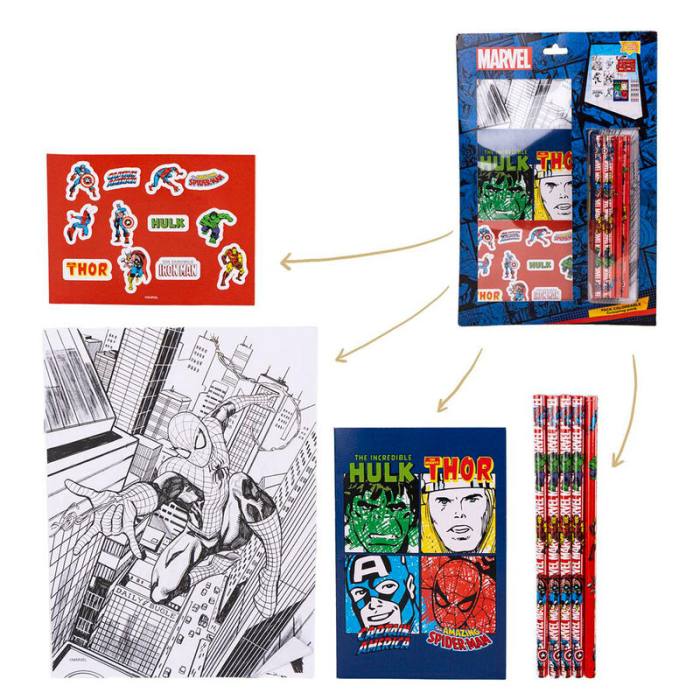 Marvel Avengers Colouring stationery set 52123