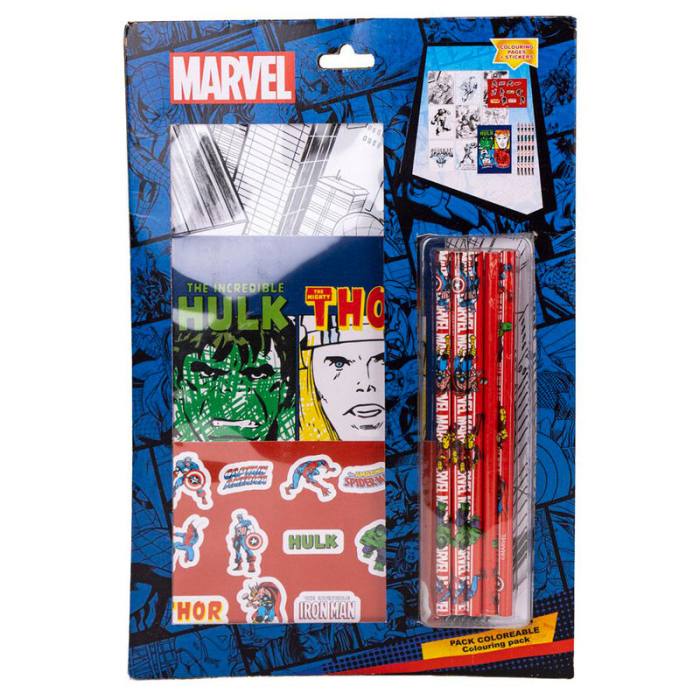 Marvel Avengers Colouring stationery set 52124