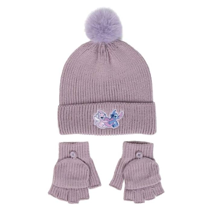 Disney Stitch hat and gloves set 52572
