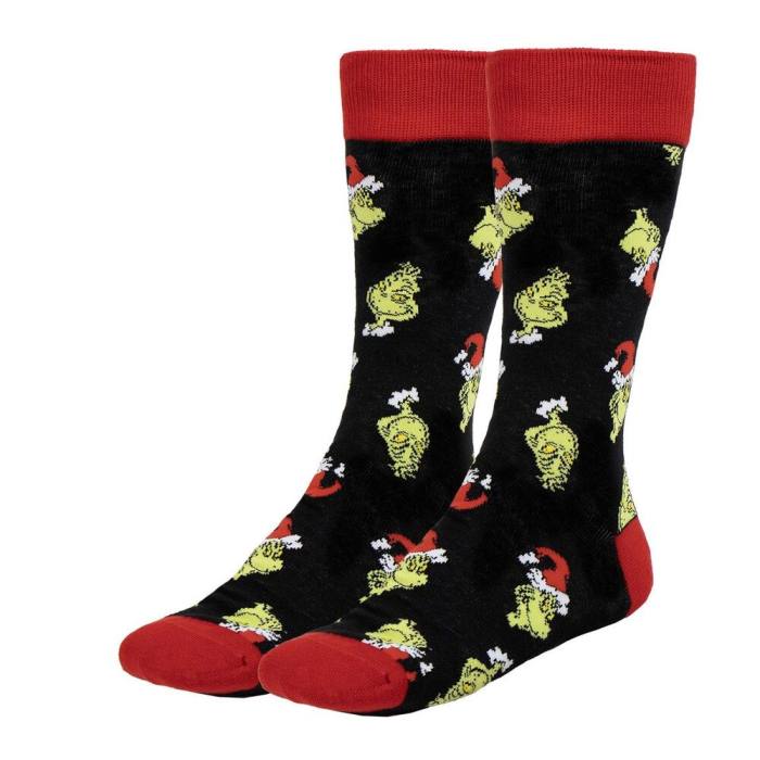 Grinch pack 3 adult socks 52650