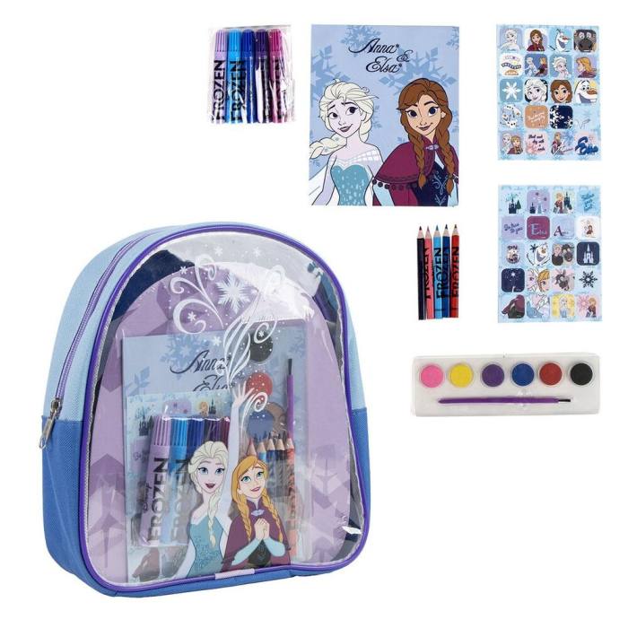 Disney Frozen backpack stationery set 52781