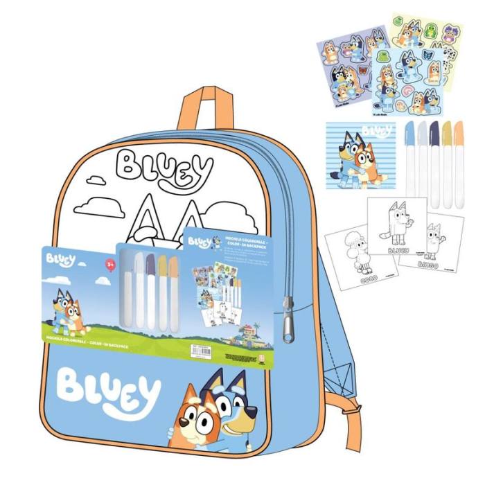 Bluey Diy backpack set 53151