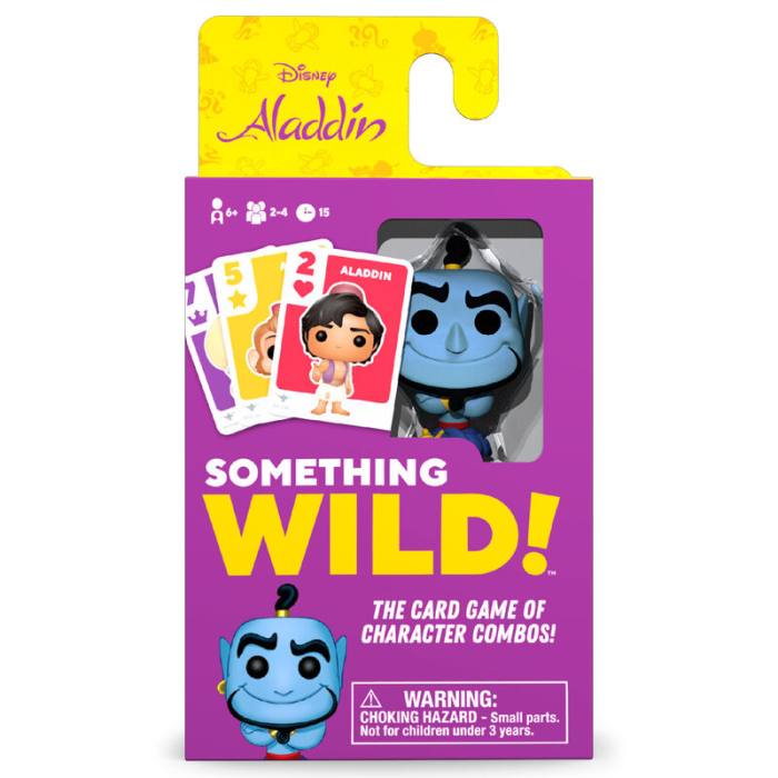 Something Wild Card Game Disney Aladdin German / Spanish / Italian 55631