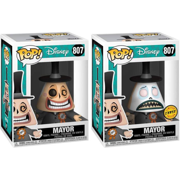 POP figure Disney Nightmare Before Christmas Mayor with Megaphone 5 + 1 Chase 55270