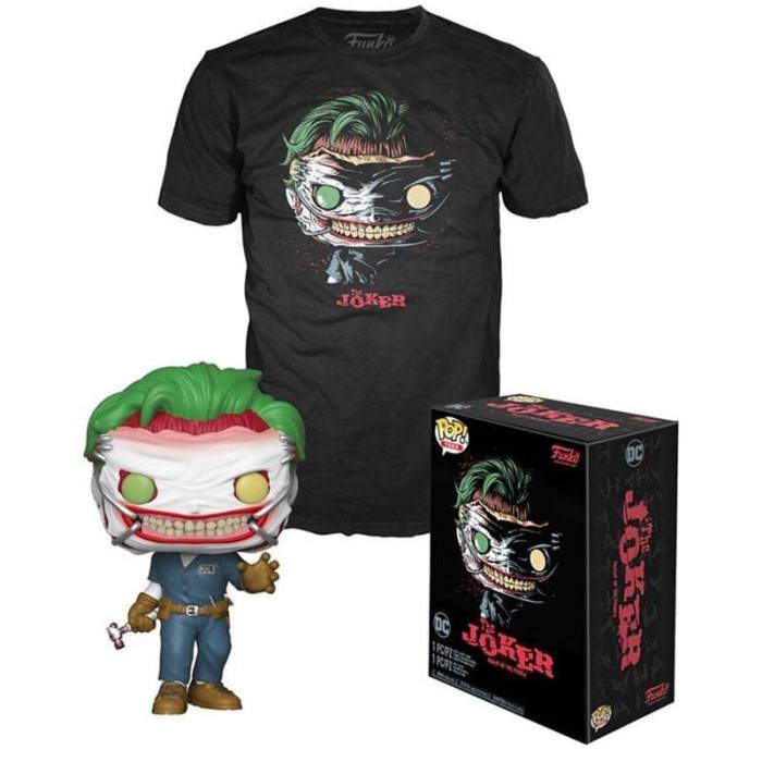 Set figure POP & Tee DC Comics The Joker Exclusive M 55337