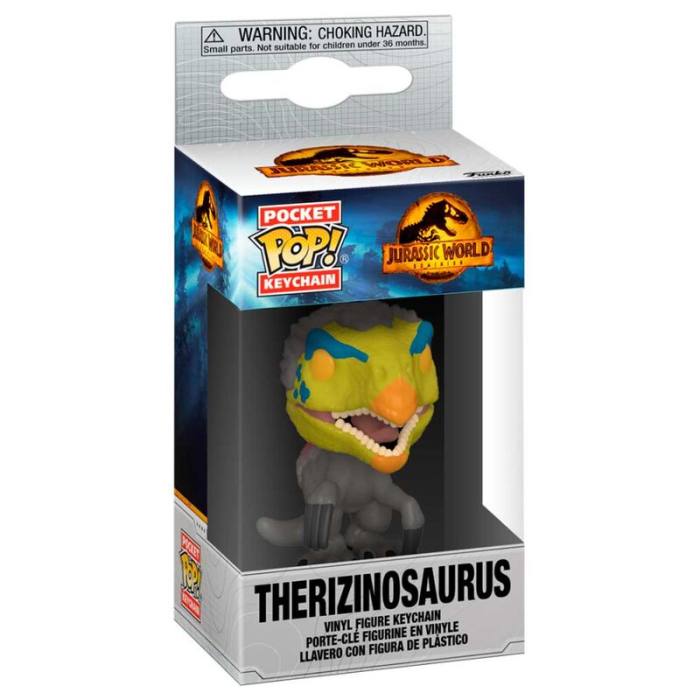 Pocket POP Keychain Jurassic World 3 Therizinosaurus 55935