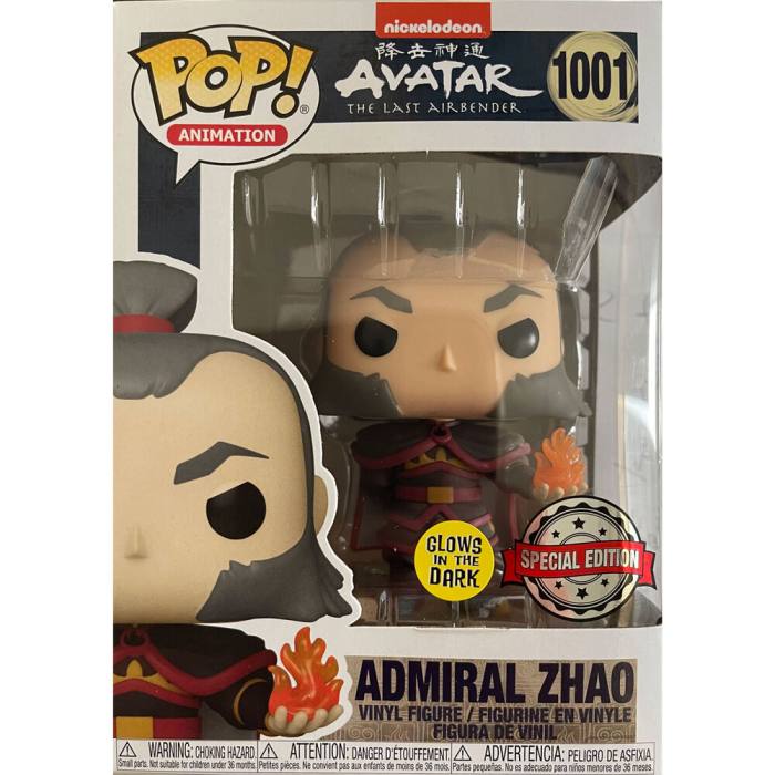 POP figure Avatar Admiral Zhao with Fireball Exclusive 56217